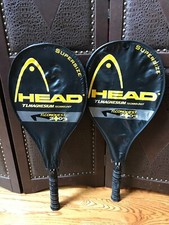 Pair-Head Ti. Magnesium Supersize Ti Conquest 2003 Tennis Racquets 4-1/4 4-3/8