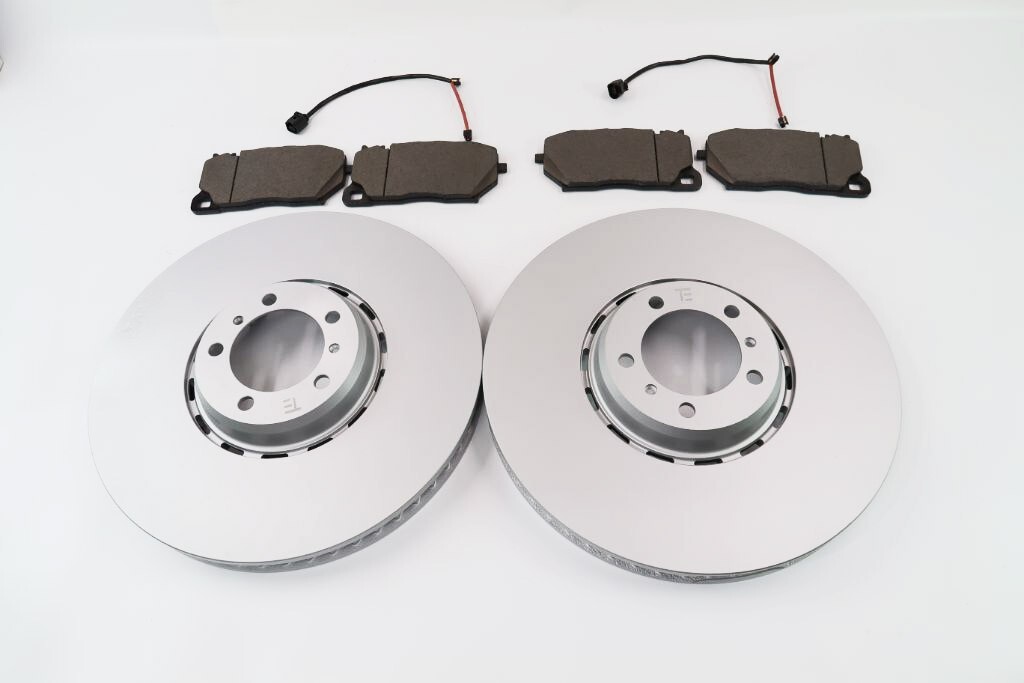 Bentley Continental GT GTC Flying Spur front brake pads & rotors #1209