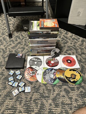 Lot Of 36 Assorted Video Games Xbox360 PS2 XboxOne Wii DS NES Dreamcast Etc