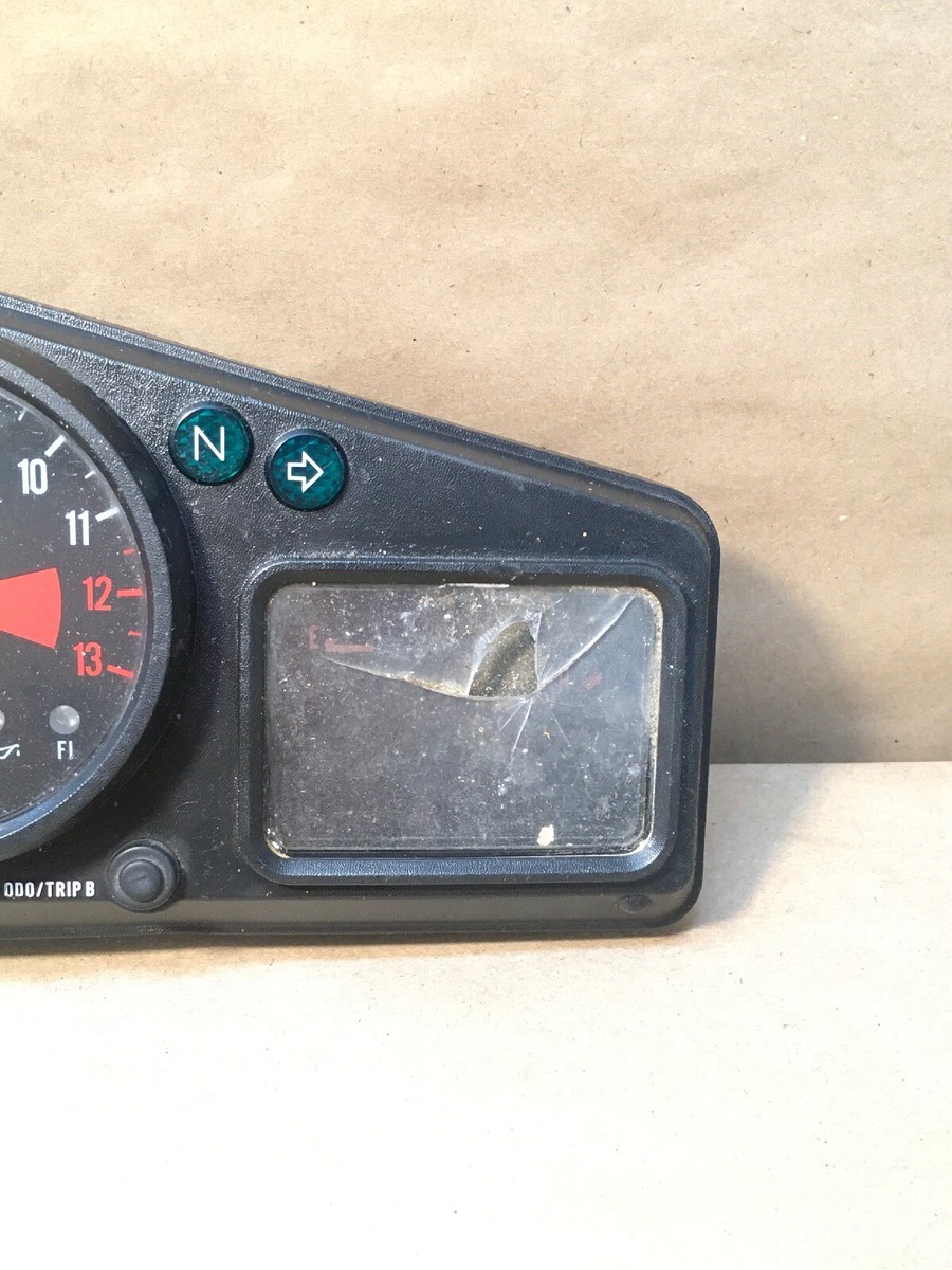 カウン** 1996 KAWASAKI NINJA ZX6R SPEEDOMETER GAUGE CLUSTER 25023