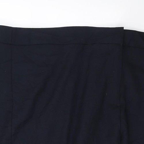 EAST Womens Blue Polyester Blend Trousers Size 18 L30 in - Picture 5 of 12