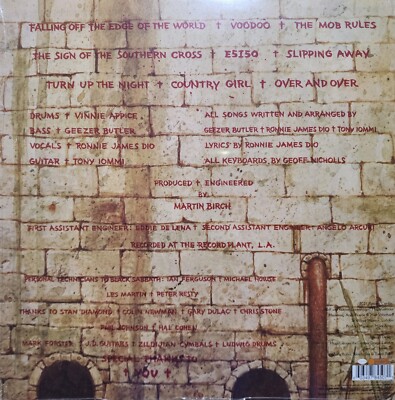 Black Sabbath Mob Rules 40th Anniversary • DIO Limited RSD Picture