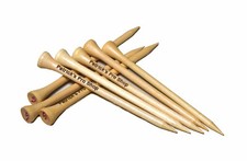 Personalized 3 1/4" Wood Stinger golf tees