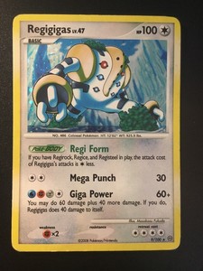 Pokemon Ancient Pokemon Card Set Rare Regigigas Gx Ex Mega