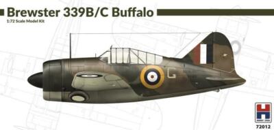 BREWSTER 339 B/C / BUFFALO Mk.I (RAF/FAA & DUTCH MKGS) 1/72 HOBBY2000/HASEGAWA