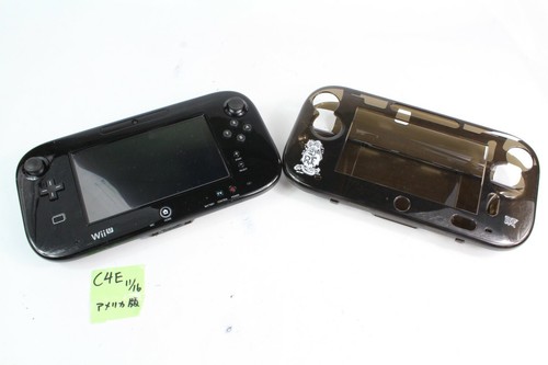 Usa Nintendo Wii U Gamepad Controller Only Wup 010 Usa Black Not Tested Ebay