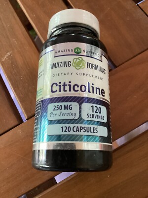 Amazing Formulas Citicoline For Cognitive Function 120 Capsules Exp:  4/2027