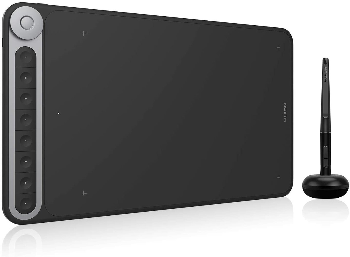 液タブ・ペンタブ HUION Q620M INSPIROY DIAL Inspiroy Dial Q620M Graphic Drawing Tablet for Artists