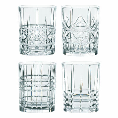 Nachtmann Highland Whiskybecher 4er Set Tumbler Whiskyglas Whiskey Glas