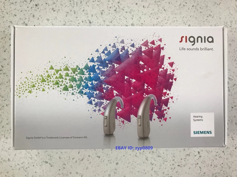 NEW SIGNIA TOUCHING UPDATE-FAST P Digital Hearing Aid 4 Channel for Moderate - Image 2 of 3