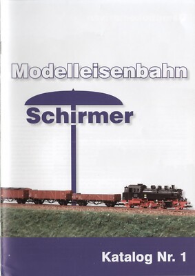 catalogue SCHIRMER model railway 2012 catalogue no. 1 gauge TT D aa