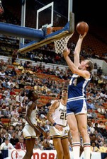Dan Issel of the Denver Nuggets 1980s Basketball Photo