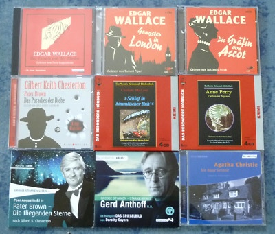 Krimi-Klassiker: A. Christie, E. Wallace, A. Perry, D. Sayers, G.K. Chesterton