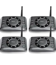 Wuloo Hands-Free Intercoms Wireless for Home Business, Upgrade Two Way