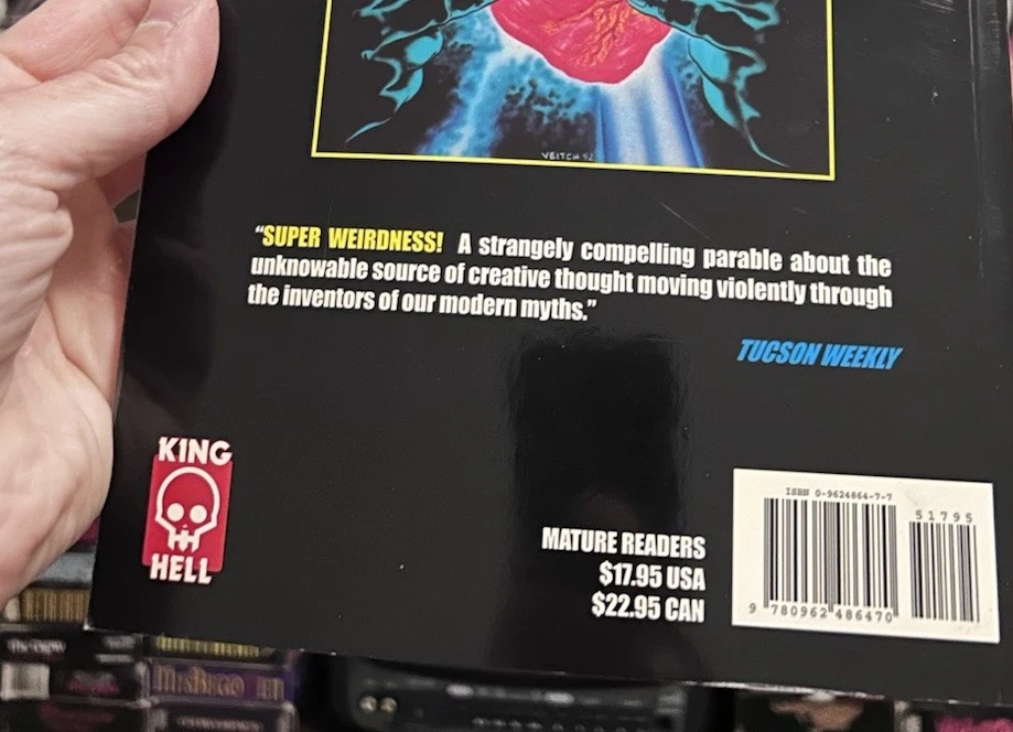 The Maximortal by Veitch King Hell Heroica 1992, Paul Jenkins HTF OOP Adult PB - Image 3 of 4