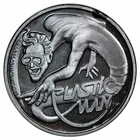 1982 Plastic Man Cartoon Celebrities 1 oz .999 Fine Silver Round