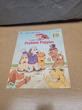 A Little Golden Book Pound Puppies Problem Puppies Vintage 1986 Justine Korman