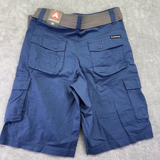 Short Cargo Homme Airwalk - Bleu Marine - Taille S (Small) - Occasion En Excellent état - Léger Et Décontracté Pour L'été