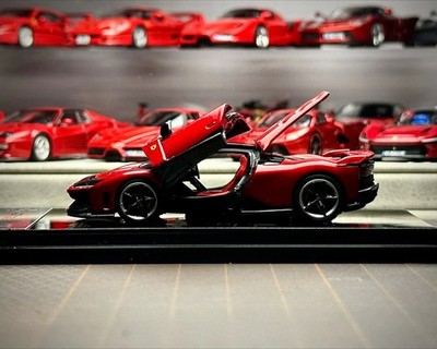 AR Box BBR 1:64 Ferrari F80 Classic Red Full Opening HEC Beijing