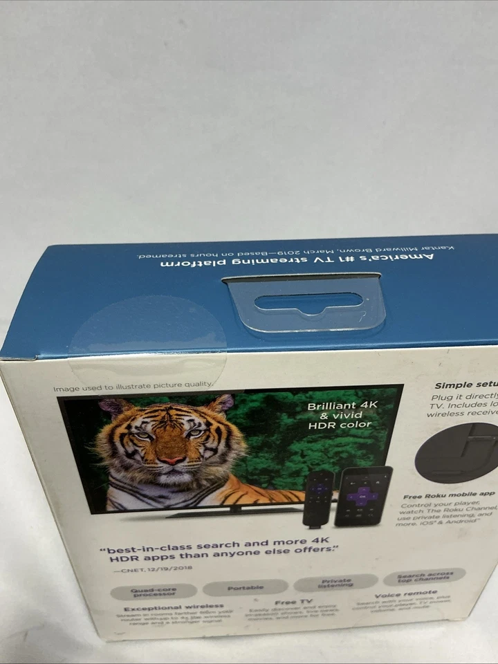 Roku Streaming Stick+ 3811R (Headphone Edition) 4K HDR Media Streamer - Black - Image 3 of 3