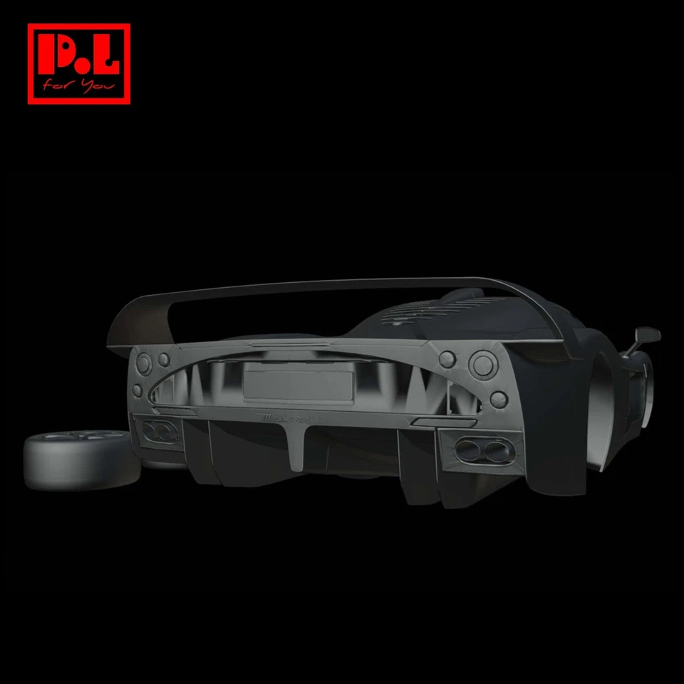 Archivo STL - Maserati MC12 Stradale (2004) - Impresión 3D 1/87 64 43 32 24 18 Tamiya Foto 4 de 4