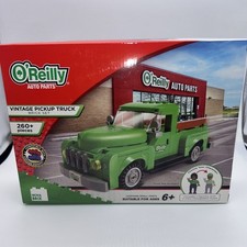 O'Reilly Auto Parts Vintage Brick Set Pickup Truck(Compatible With Leggos)