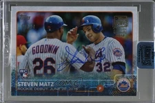 2018 2/14 Steven Matz (2015 Topps Update) #15TU-US134 Buyback Auto 0q0