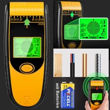 7-in-1 Digital Stud Finder Wood Metal Pipe Wire Wall Sensor Scanner LCD Detector