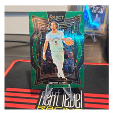 2024-25 Panini Select Concourse Green Prizm Rookie Stephon Castle #72 Spurs