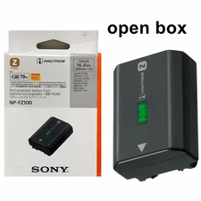Sony A7C II A7 IV A7R V ZV-E10 II A7S III FX3 A6700 OEM Camera Battery NP-FZ100