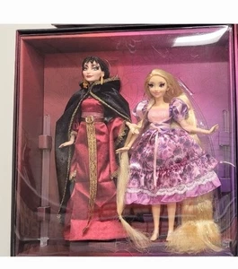 Disney’s Tangled Rapunzel & Mother Gothel Doll Set Mattel Creations Shipper Box