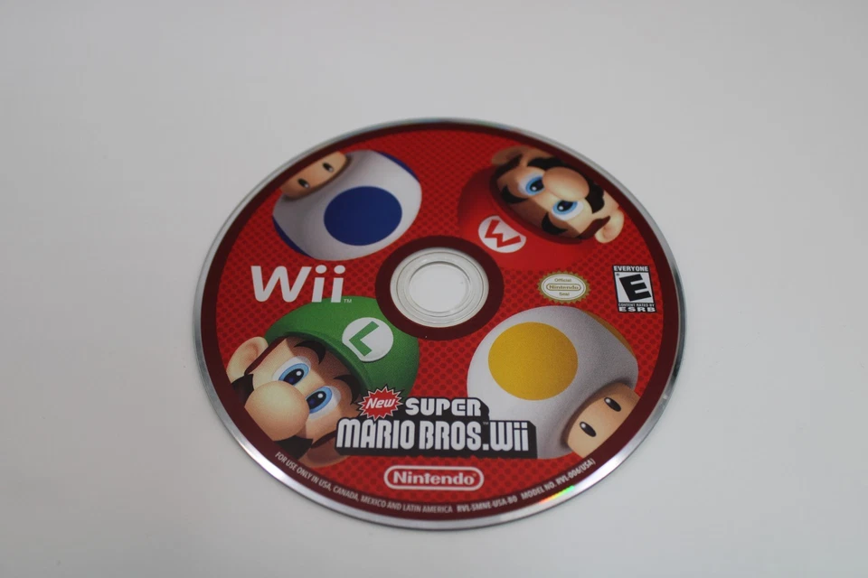 Новый Super Mario Bros. (Nintendo Wii, 2009) отсутствует руководство - гарантия 1 год - Изображение 2 из 4