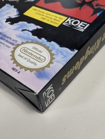 Romance of the Three Kingdoms (Nintendo NES) Complete With Manual CIB 