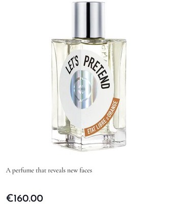 Etat Libre d'Orange LET'S PRETEND New 2026 Release Perfume 100ml Eau De Parfum