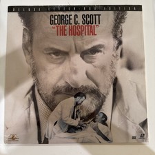 The Hospital 1971 Laserdisc George C Scott, Diana Rigg Letter-Box. New. Sealed
