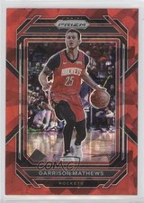 2022-23 Panini Prizm Red Ice Prizm Garrison Mathews #188 10k7