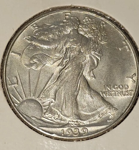1939D MS Condition Walking Liberty Half Dollar
