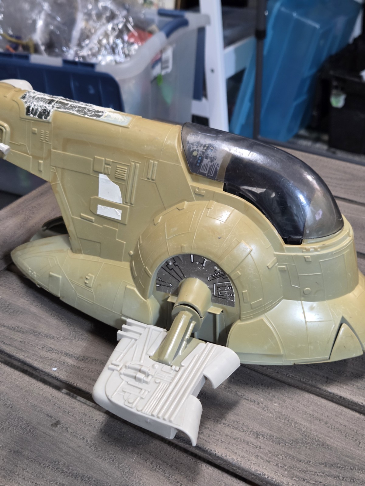 1981 Kenner Star Wars Boba Fett's Slave Ship (Incomplete) - Used