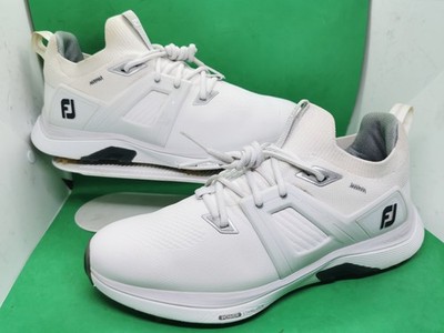 FootJoy HyperFlex Carbon Golf Shoes Men White Knit Lace Up Shoes