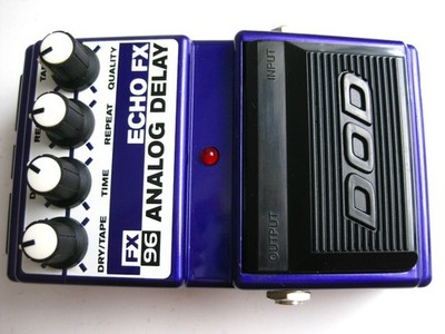 Vintage DOD FX96 Echo FX Analog Delay Guitar Effect Pedal USA