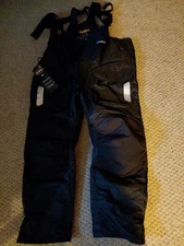 Frabill I-Bib I-Float Rain & Ice Fishing Bib Pant, Black, 2X-Large MSRP: $249.99