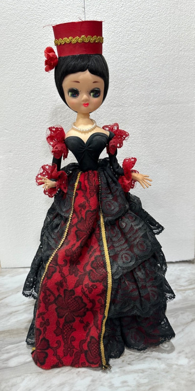 Spanish Dancer Big Eyed Bradley Doll from Dad’s Estate