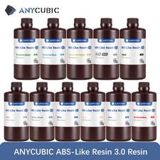 1-10KG ANYCUBIC ABS-Like Resin 3.0 Upgraded 14K 3D Printer Enhanced Strength lot