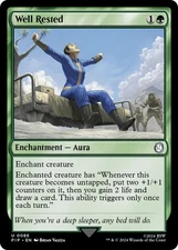 MTG Well Rested [Fallout] Near Mint Magic