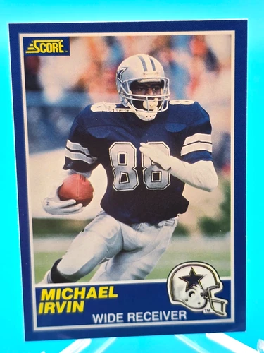Michael Irvin 1989 Score Rookie Card RC Cowboys #18 AWESOME
