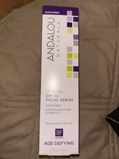 Andalou Naturals SPF 30 Facial Serum