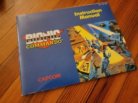 VTG Bionic Commando Nintendo NES In Box CIB VIDEO GAME EUC SHOOTER 3 SCREW 1988