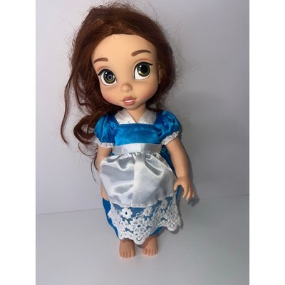 Disney's Belle-Animators' Collection 16'' Doll with Blue & White Satin Dress