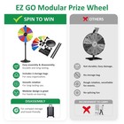 WinSpin 24" DIY Modular Prize Wheel 12 Slots Tabletop or Floor Stand Trade Show — photo 6