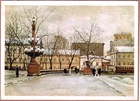 P.Suvorov 1971 RARE Russian postcard Street scene Trubnaya Square in Moscow